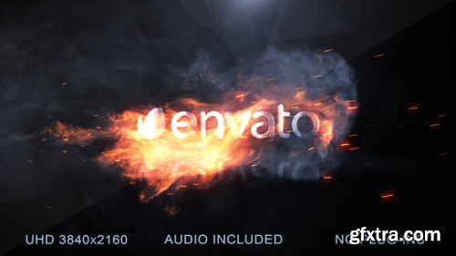 VideoHive Flame Logo Reveal 23714915