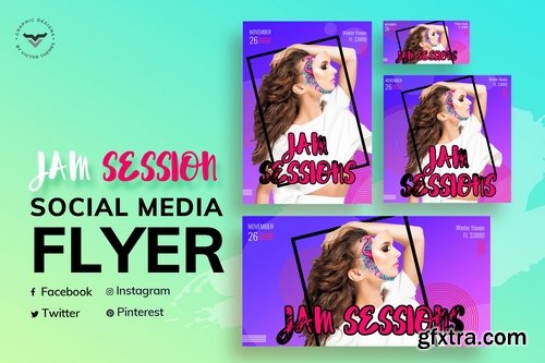 Jas Session Fashion Social Media Templates