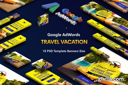 Travel Vacation Banner Ad