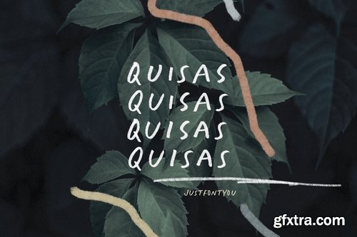 Quisas - Quirky Handwriting Fonts