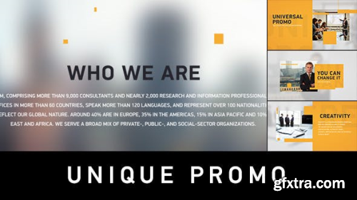 VideoHive Unique Promo v1 Corporate Presentation 12991000