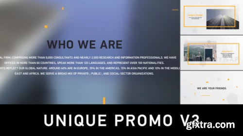 VideoHive Unique Promo v3 Corporate Presentation 15186523