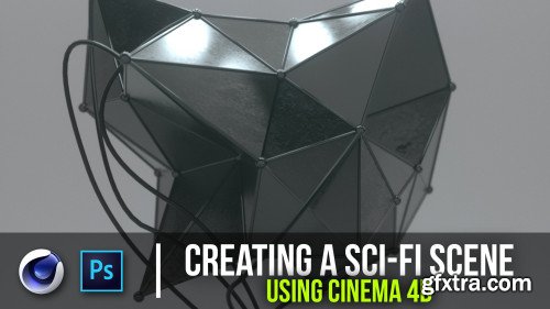 Creating a Sci-Fi Sculpture Using Cinema 4D