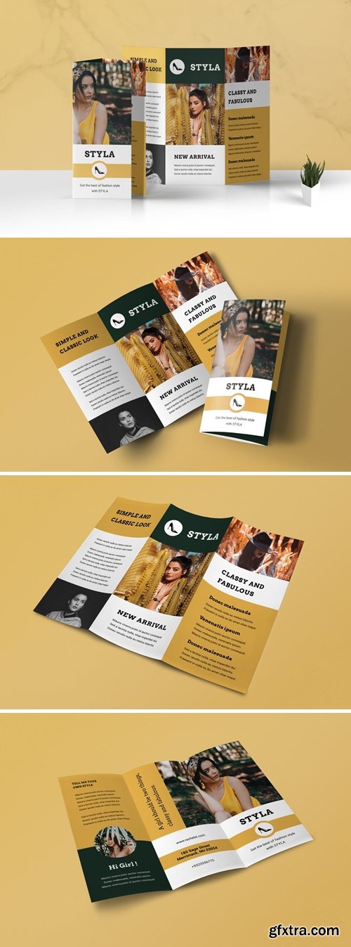 Trifold Fashion Business Flyer