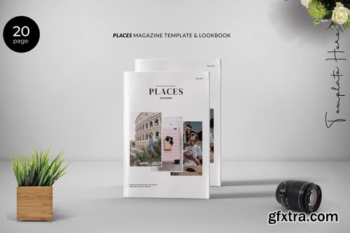 Place Magazine Template Lookbook