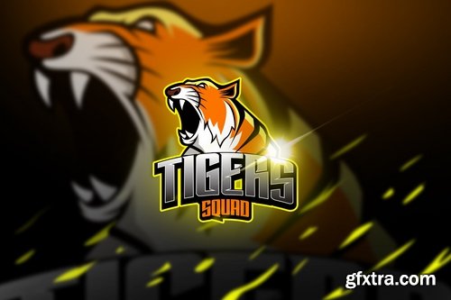 Thigers - Mascot & Esports Logo