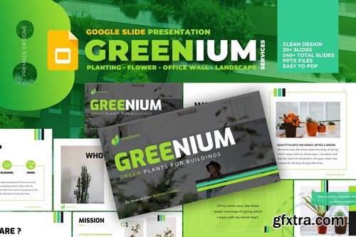 Greenium - Planting Services Google Slide