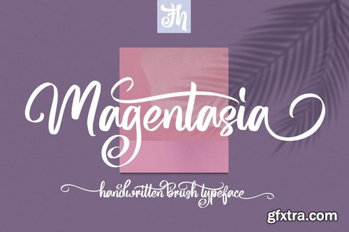 Magentasia - Handwritten Font
