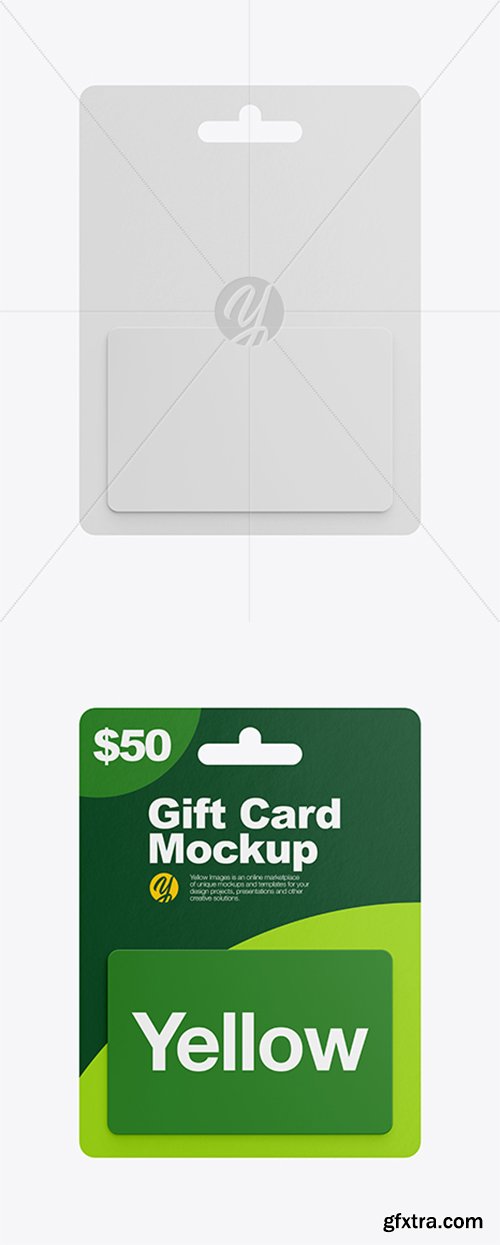 Gift Card Mockup 38323