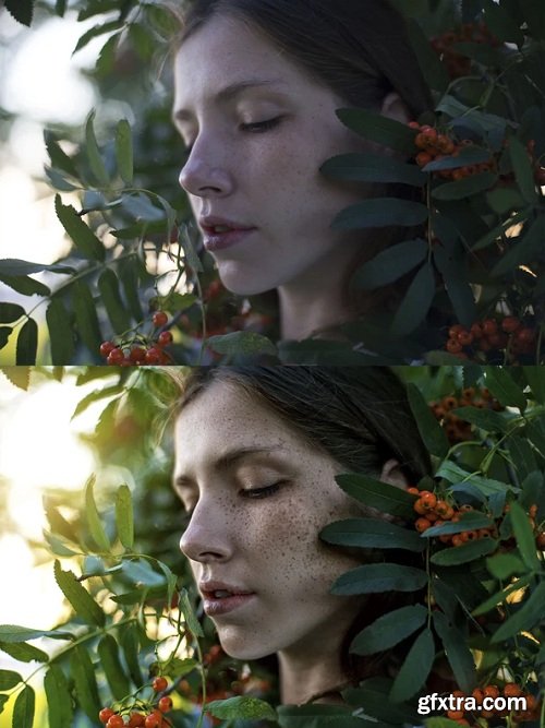 Portraitsrussian - Girl in the Bush: Editing Video