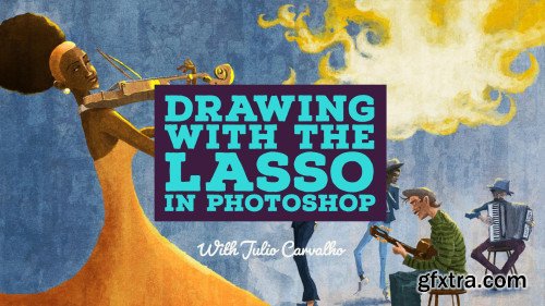Drawing With The Lasso in Photoshop