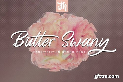 CM - Butter Swany - Handwritten Font 3954090