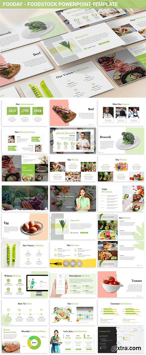 Fooday - Foodstock Powerpoint Template