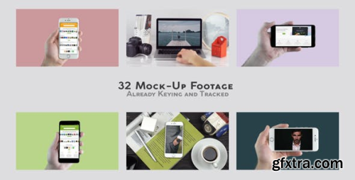VideoHive Mock-Up Real Footage Mobile and Laptop 21565398