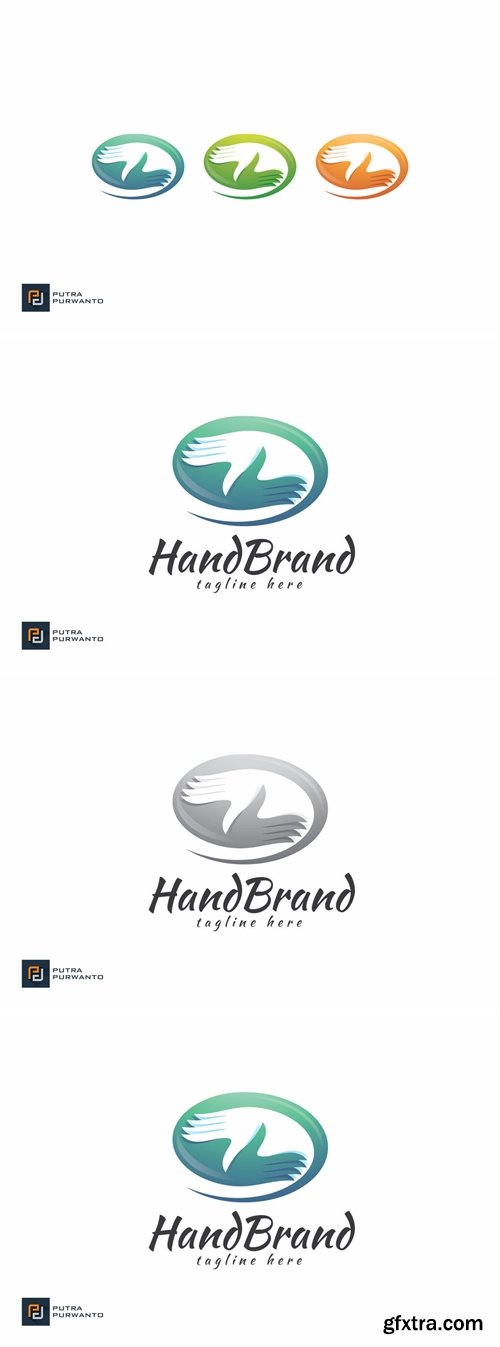 Hand Brand - Logo Template