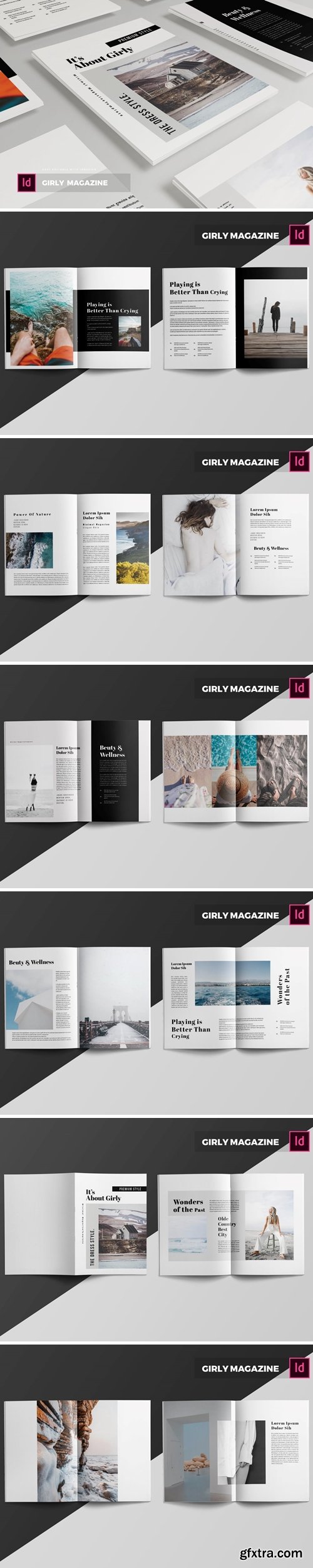 Girly | Magazine Template