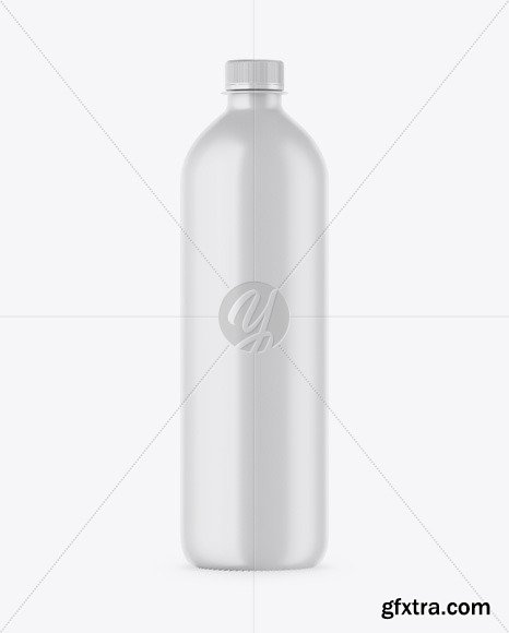 Plastic Matte Bottle Mockup 46207