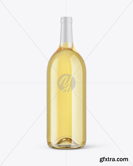 1.5L White Wine Bottle Mockup 46340
