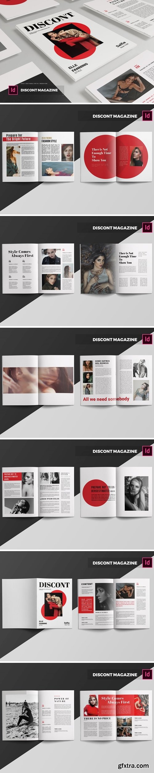 Discont | Magazine Template