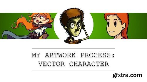 My Artwork Process: Vector Character