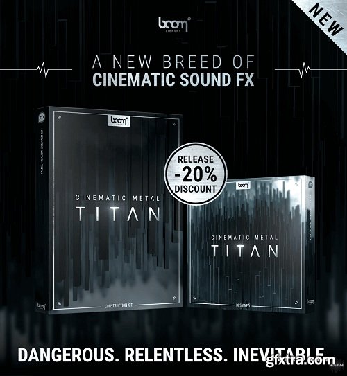 Boom Library Cinematic Metal - Titan: Designed & Construction Kit WAV