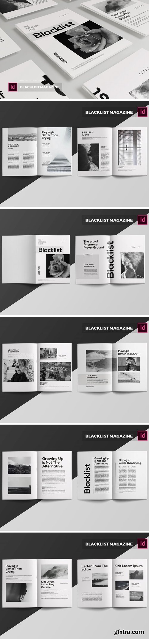 Blacklist | Magazine Template