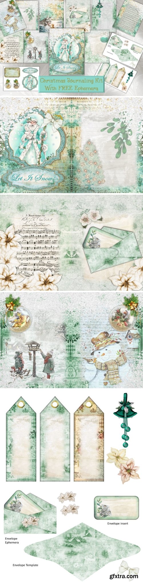 Christmas Backgrounds and Clipart 1629596