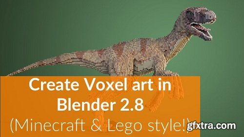 CGCookie - Creating Detailed Voxel Art in Blender 2.8