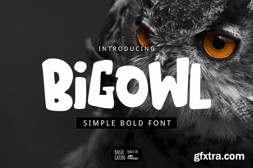 Big Owl Font