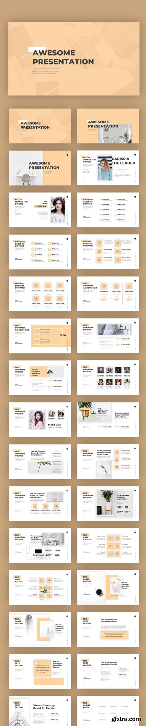 GraphicRiver - Awesome Pitch Deck Templates 22486029