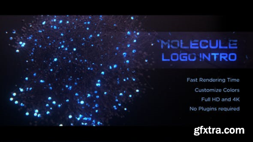 VideoHive Molecule Logo Intro 23342981