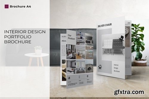 Interior Design Bifold Brochure