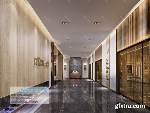 Elevator & Lobby 01 Interior Scene (2019)