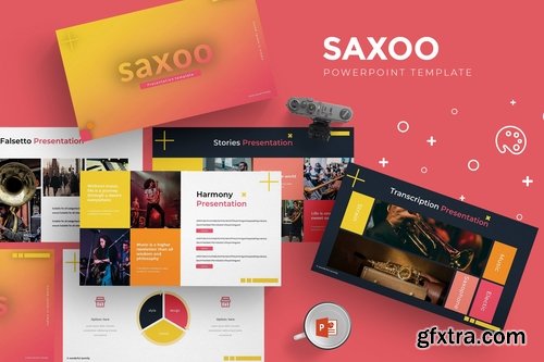 Saxoo - Powerpoint Google Slides and Keynote Templates