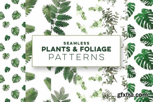 Plants & Foliage Seamless Patterns