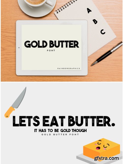 Gold Butter Font