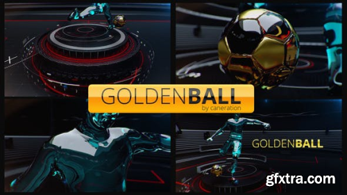 Videohive Golden Ball Football Opener 24169381