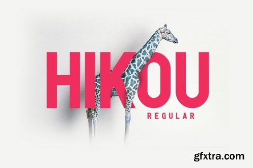 Hikou Regular Font
