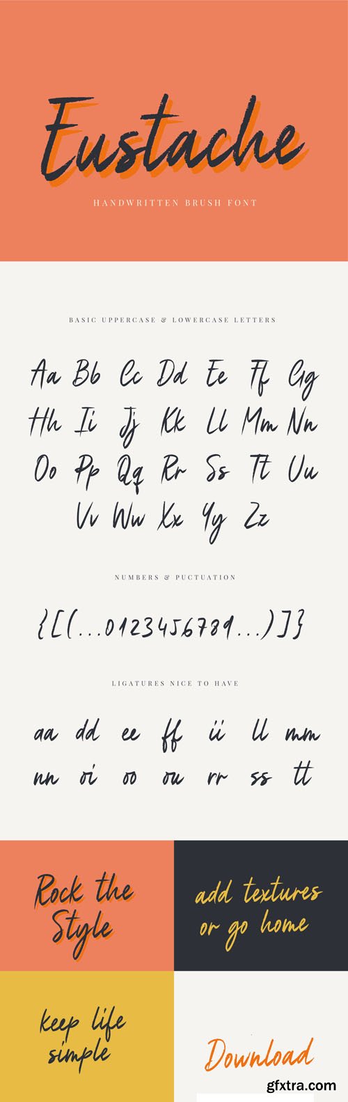 Eustache Handwritten Brush Font