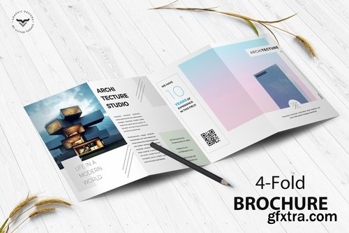 Architecture 4-Fold Brochure Template