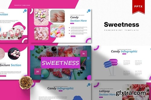 Sweetness Powerpoint, Keynote and Google Slides Templates