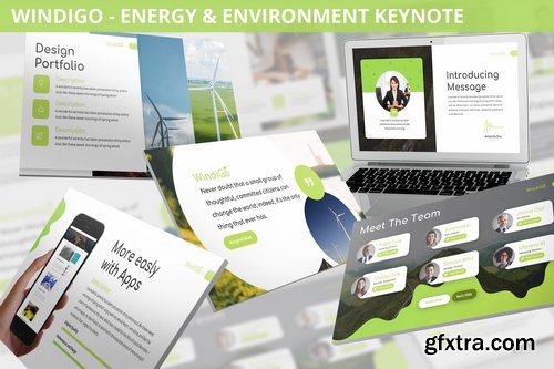 Windigo - Energy & Environment Keynote Template