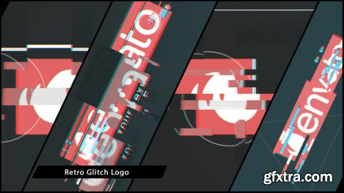 VideoHive Retro Glitch Logo 15845470