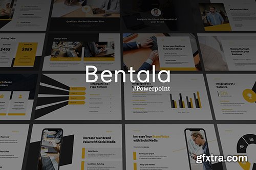 Bentala - Modern Corporate Powerpoint, Keynote and Google Slides Templates