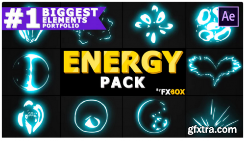 Energy Explosion Elements - After Effects 255719