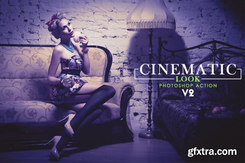 Cinematic Look Photoshop Action V2