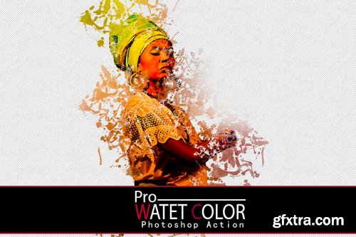 Pro Water Color Photoshop Action