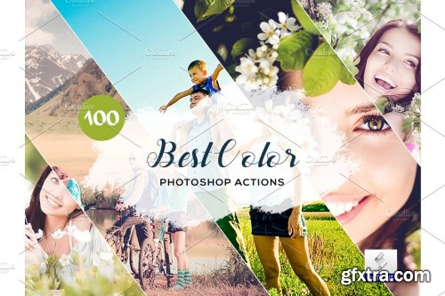 CreativeMarket - 100 Best Color Photoshop Actions