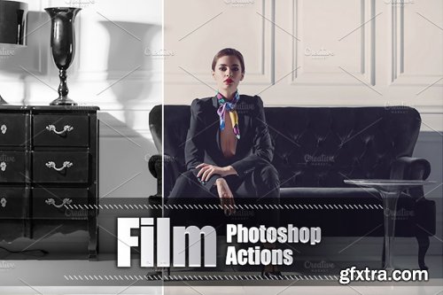CreativeMarket - 80 Film Photoshop Actions 3937468
