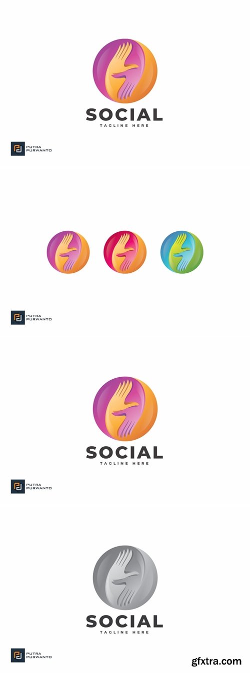 Social - Logo Template